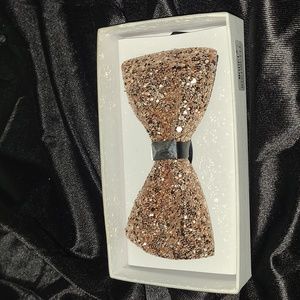 Brand Q Rose Gold Glitter Bowtie